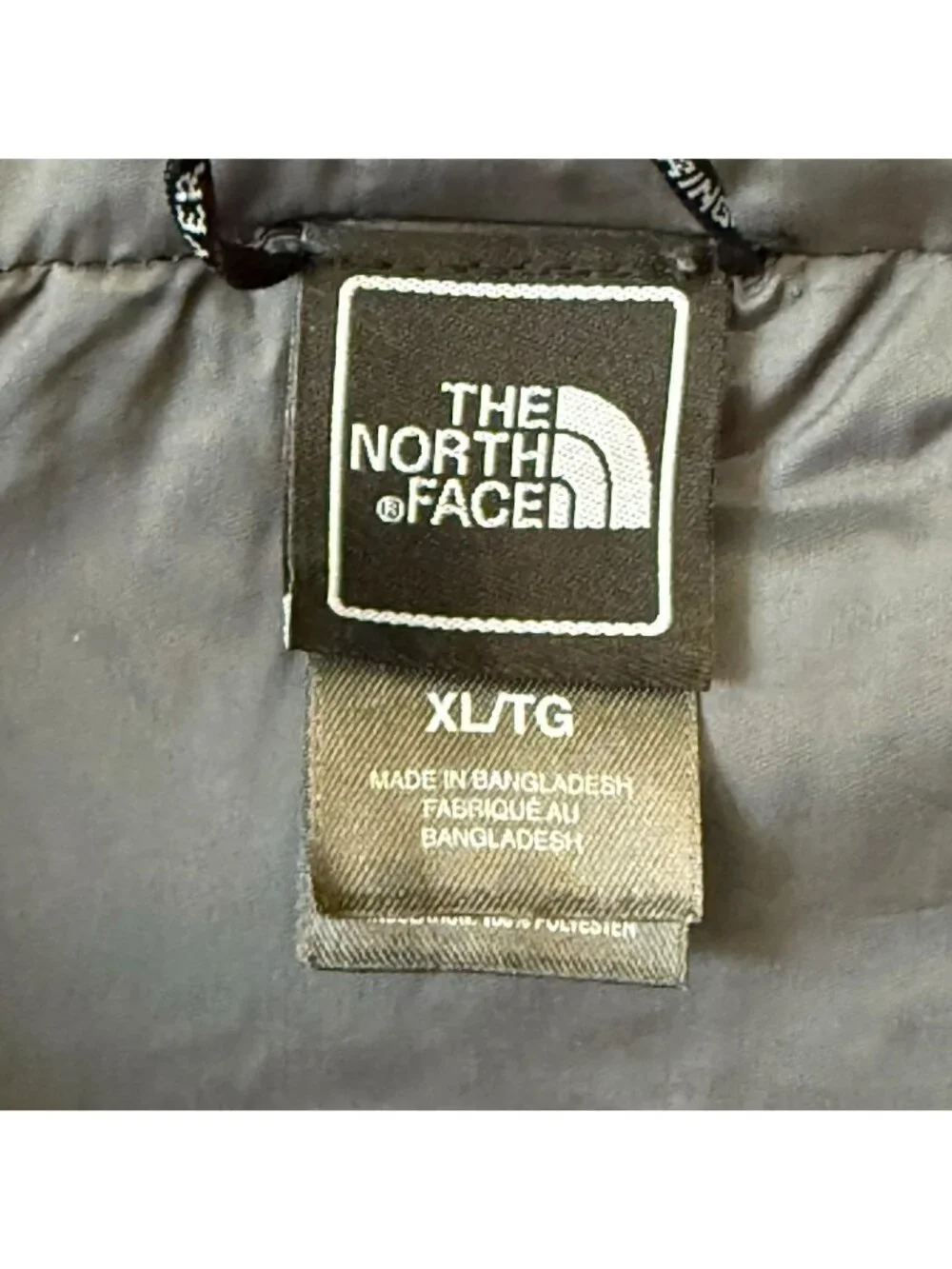The North Face Mens XL Coat Jacket Down Puffer Yellow Blemish Free Full Zip HiLo